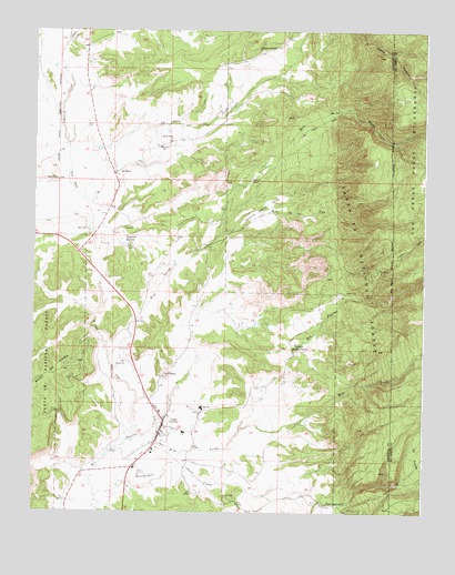 Cuba, NM USGS Topographic Map