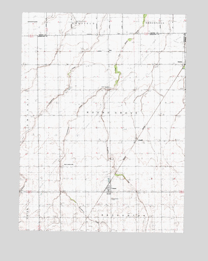 Campus, IL USGS Topographic Map