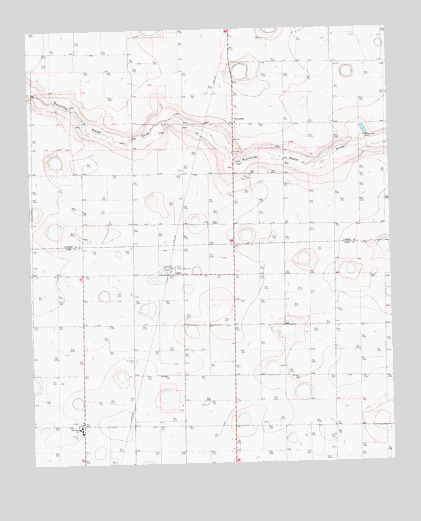 Dodd SE, TX USGS Topographic Map
