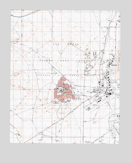 Edwards, CA USGS Topographic Map
