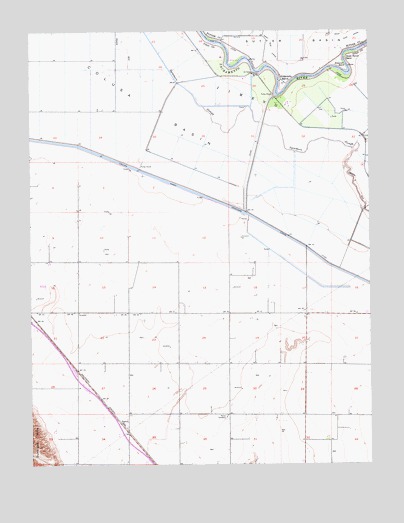 Eldorado Bend, CA USGS Topographic Map