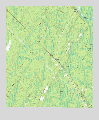Everett, GA USGS Topographic Map