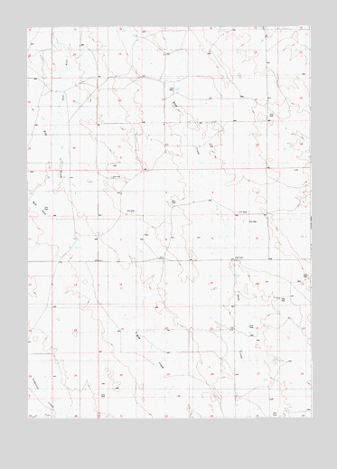 Fairview, WY USGS Topographic Map