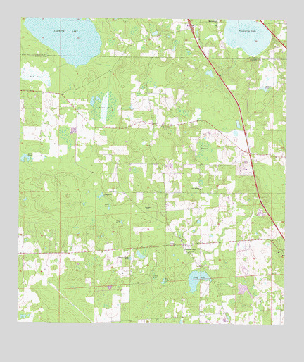 Flemington, FL USGS Topographic Map