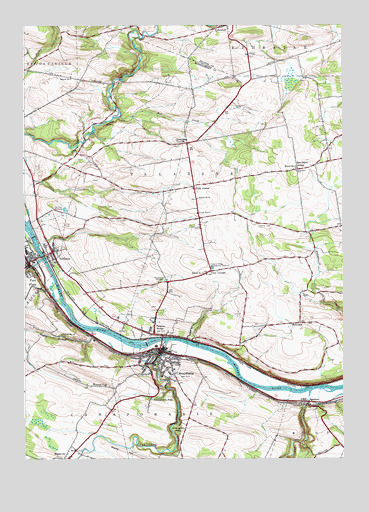 Canajoharie, NY USGS Topographic Map