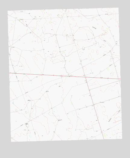 Flynt Ranch, TX USGS Topographic Map