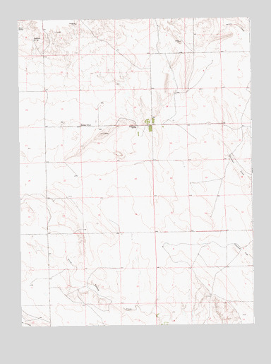 Gatehook Spring, CO USGS Topographic Map