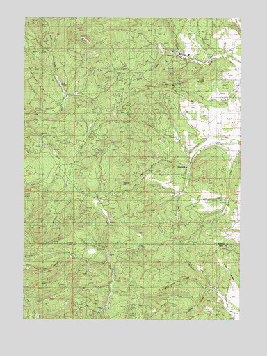 Glenbrook, OR USGS Topographic Map