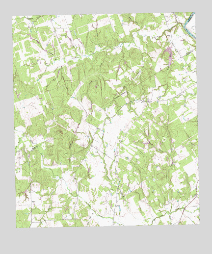 Goodwill, TX USGS Topographic Map