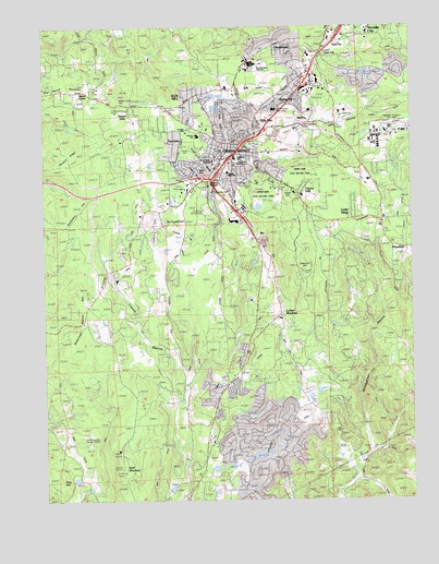 Grass Valley, CA USGS Topographic Map