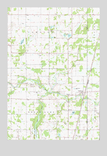 Grasston, MN USGS Topographic Map