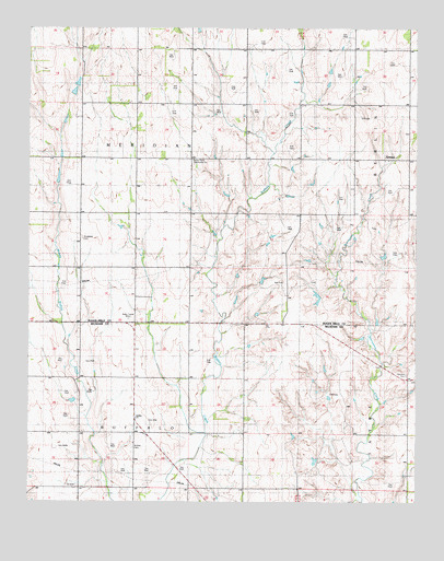 Grimes, OK USGS Topographic Map