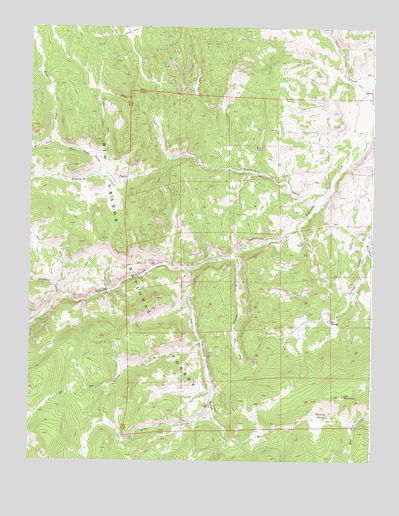 Grouse Creek, CO USGS Topographic Map
