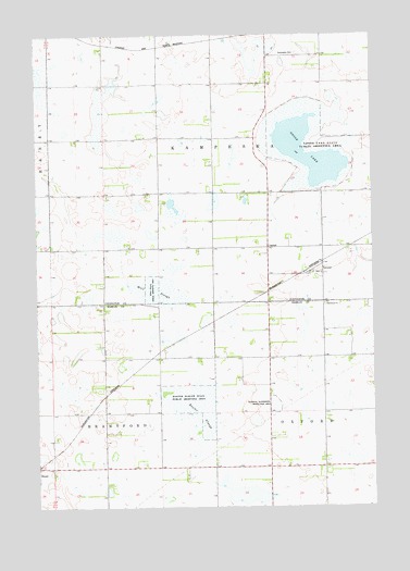 Grover, SD USGS Topographic Map