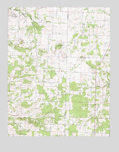 Halfway, MO USGS Topographic Map