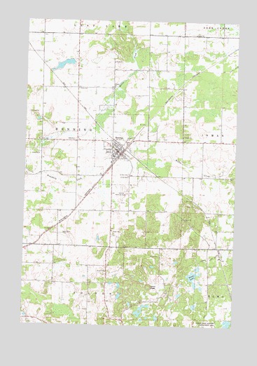 Henning, MN USGS Topographic Map