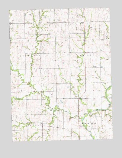 Herkimer, KS USGS Topographic Map