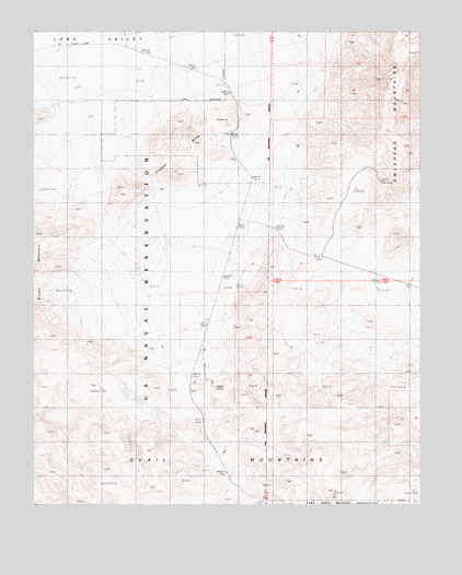 Hidden Spring, CA USGS Topographic Map