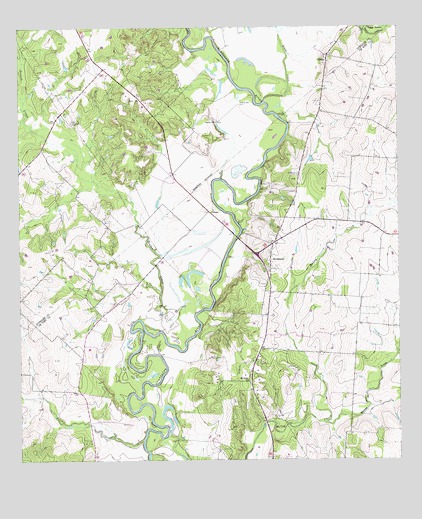 Hochheim, TX USGS Topographic Map
