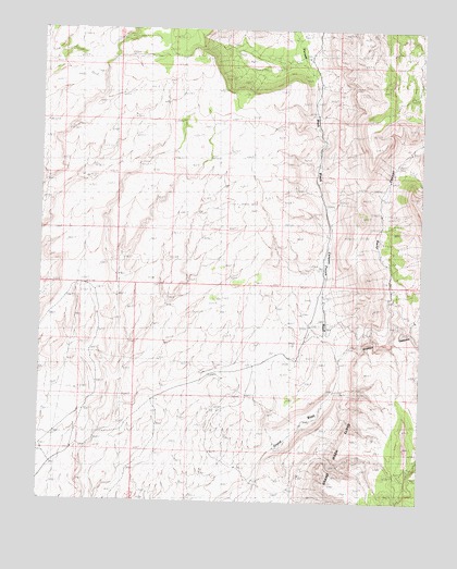 Cane Springs SE, AZ USGS Topographic Map