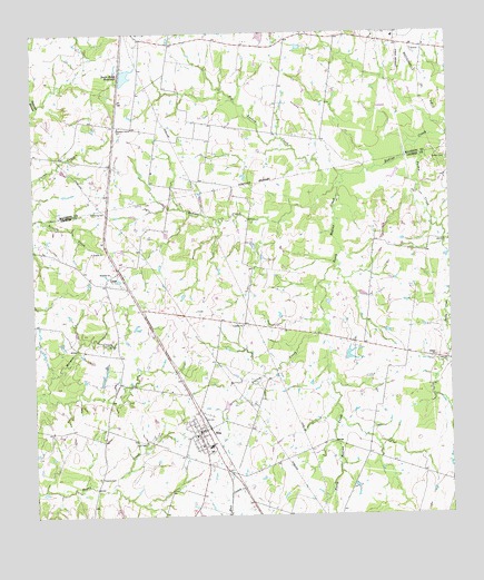 Iola, TX USGS Topographic Map