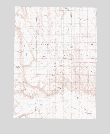 Johnny Creek SW, OR USGS Topographic Map