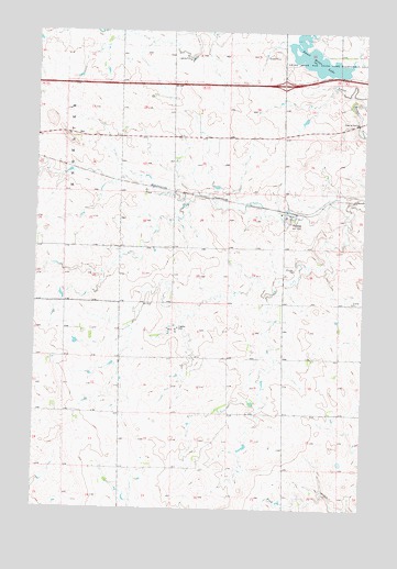 Judson, ND USGS Topographic Map