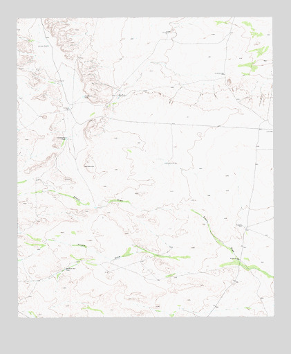 K C Ranch, TX USGS Topographic Map
