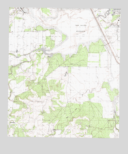 Knickerbocker, TX USGS Topographic Map