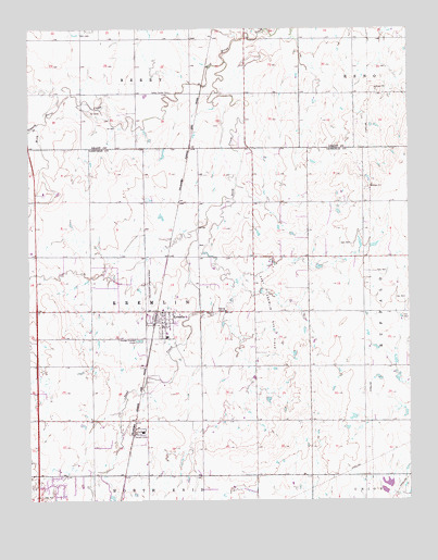 Kremlin, OK USGS Topographic Map