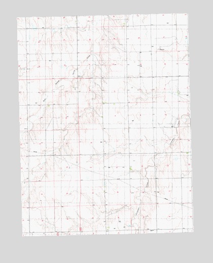 Alpine Ranch NW, CO USGS Topographic Map