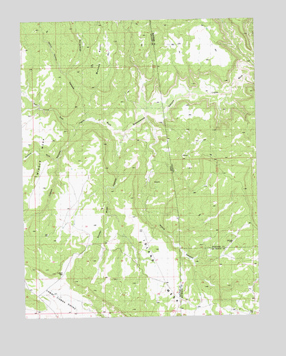 Lisbon Gap, UT USGS Topographic Map