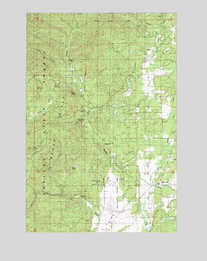 Littlerock, WA USGS Topographic Map