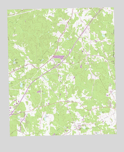 Madras, GA USGS Topographic Map