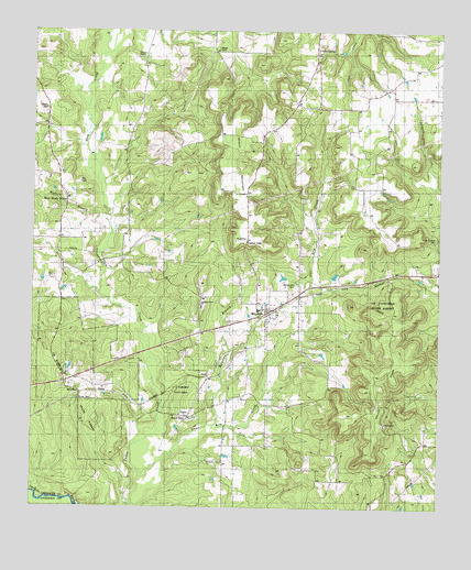 Maydelle, TX USGS Topographic Map