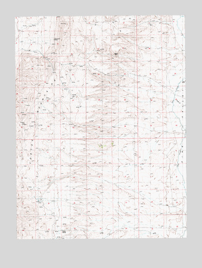 McCormack Spring, NV USGS Topographic Map