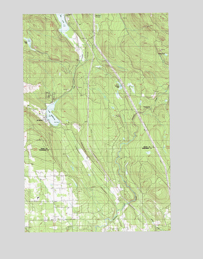 McMurray, WA USGS Topographic Map