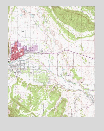 Canon City, CO USGS Topographic Map