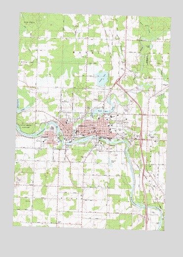 Merrill, WI USGS Topographic Map