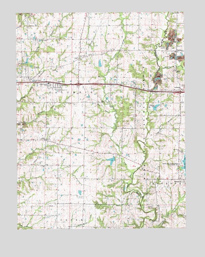 Millersburg, MO USGS Topographic Map