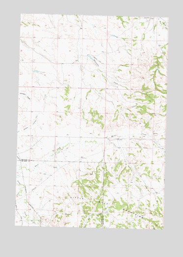 Minnehaha Creek South, MT USGS Topographic Map