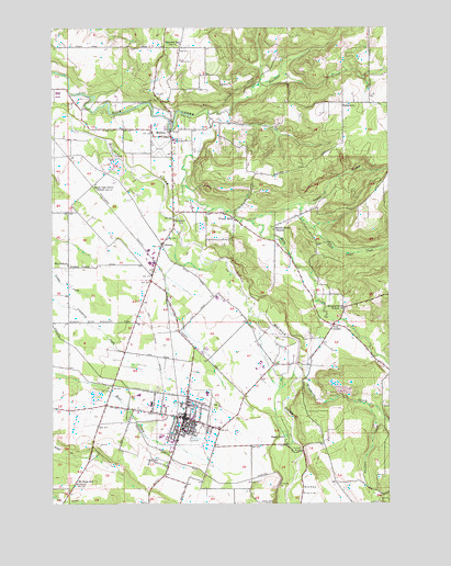 Molalla, OR USGS Topographic Map