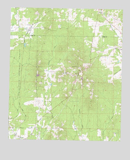 Montrose North, MS USGS Topographic Map