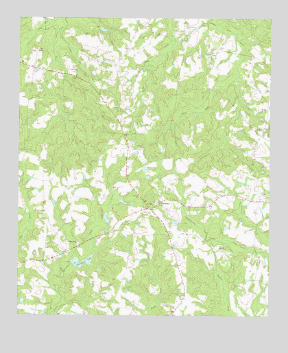 Canoochee, GA USGS Topographic Map