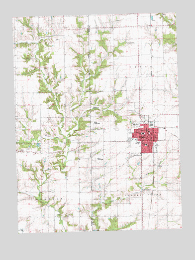 Abingdon, IL USGS Topographic Map