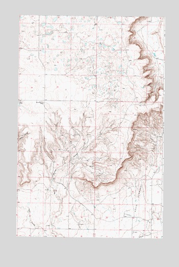 Mountain View School, MT USGS Topographic Map