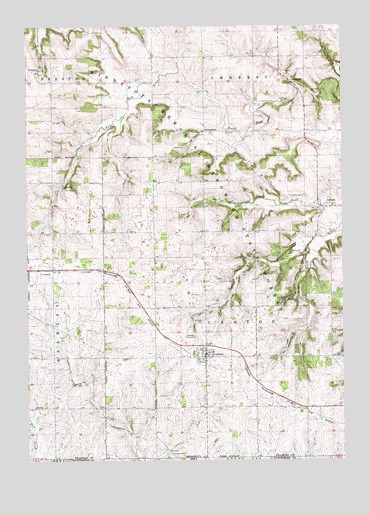 Canton, MN USGS Topographic Map