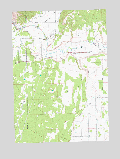O'Neil, OR USGS Topographic Map