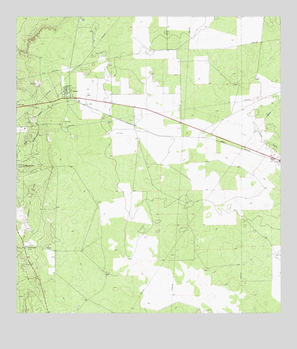 Oilton, TX USGS Topographic Map