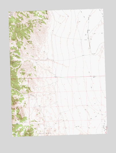 Ola, NV USGS Topographic Map